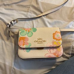 Coach Mini Floral Purse 