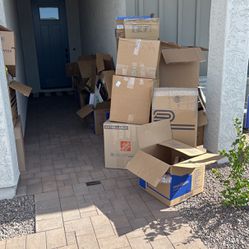 Free Moving Boxes And Packing Material 