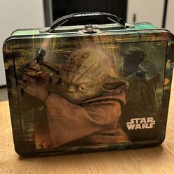 Star Wars “Yoda” Tin Metal Lunch Box 