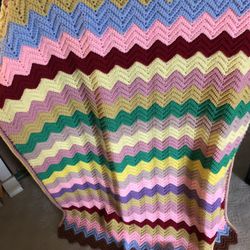 58x30” Afghan Handmade (VI)