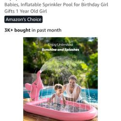 Inflatable Baby Pool, New In Box, Never Used