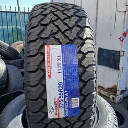 4 New Tires Installed/ 4 Llantas Nuevas Instaladas 275/55/20 Atlander All Terrain Tires 