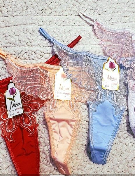 4 New XL Lace Panties