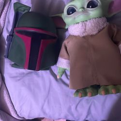 GROGU AND BOBA FETT