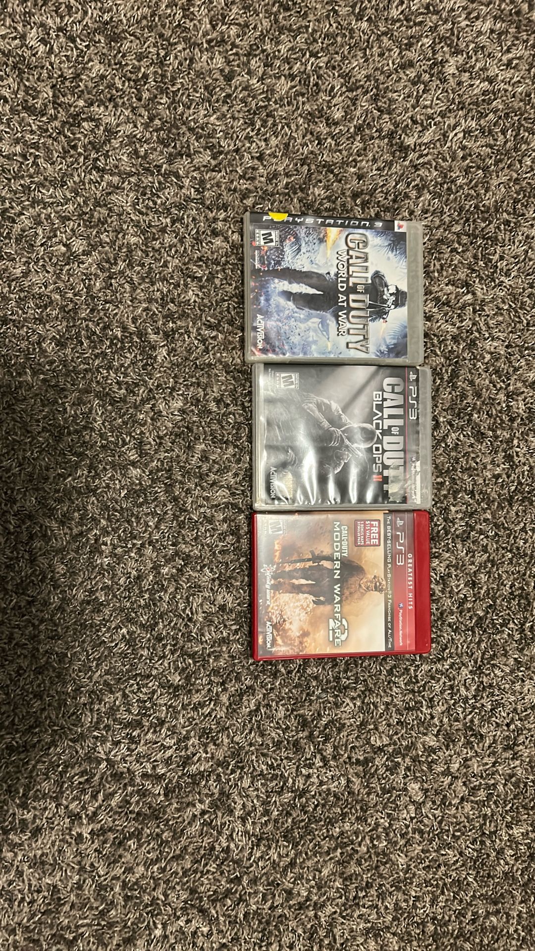Cod Waw, Cod Bo2, And Cod Modern Warfare 2 ( Doesn’t Include Stimulus Pack)