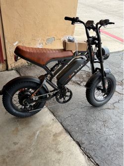 Electric Bike, with a Peak Motor Power of 749W, a Top Speed Ranging from 20 Mph , Equipped with a 48V /18AH Battery, Offering a Range of 35 Miles, And