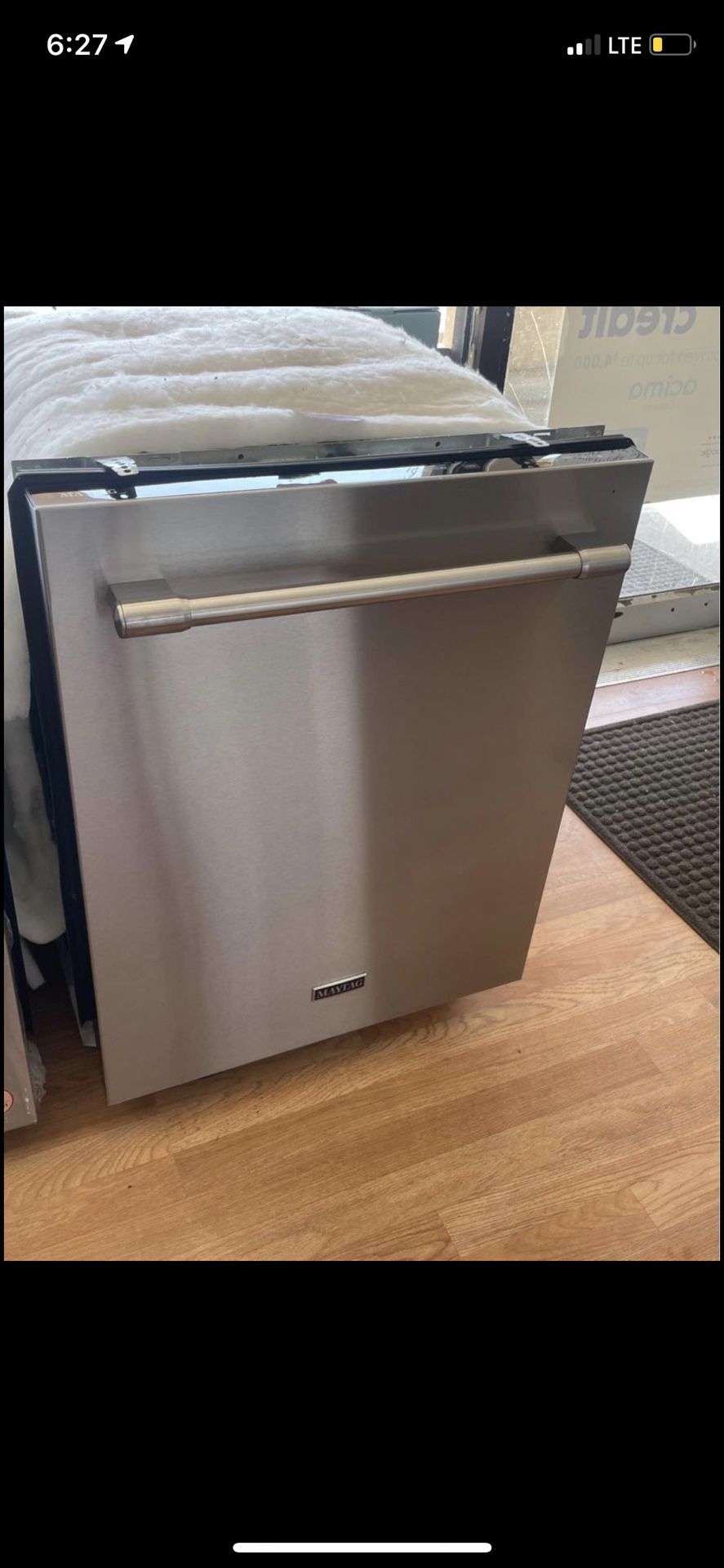 Maytag Dishwasher with Third Level Rack and Dual Power/Dual power filtration