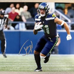 Jaxon Smith-Njigba Signed Autographed 8x10 Photo Seattle Seahawks