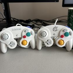 US SELLER - Super Smash Bros White Official GameCube Controller Nintendo RARE JAPAN $75-90 each