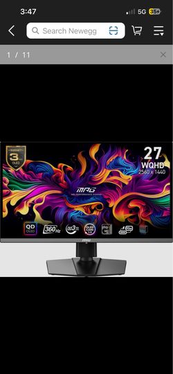 Monitor MSI MPG 271QRX QD-OLED 360hz