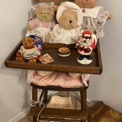 Antique highchair