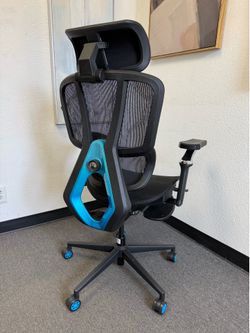 AutoFull G5 Ergonomic Office Chair 6D Lumbar Support 360 Adjustable Armrest Mesh Desk Chair Footrest