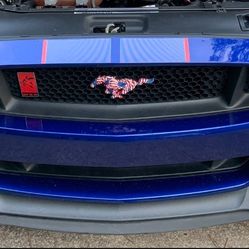 2016 Mustang Gt Performance Pack Front Splitter With Rear Side Splitters And Side Skirt Fins
