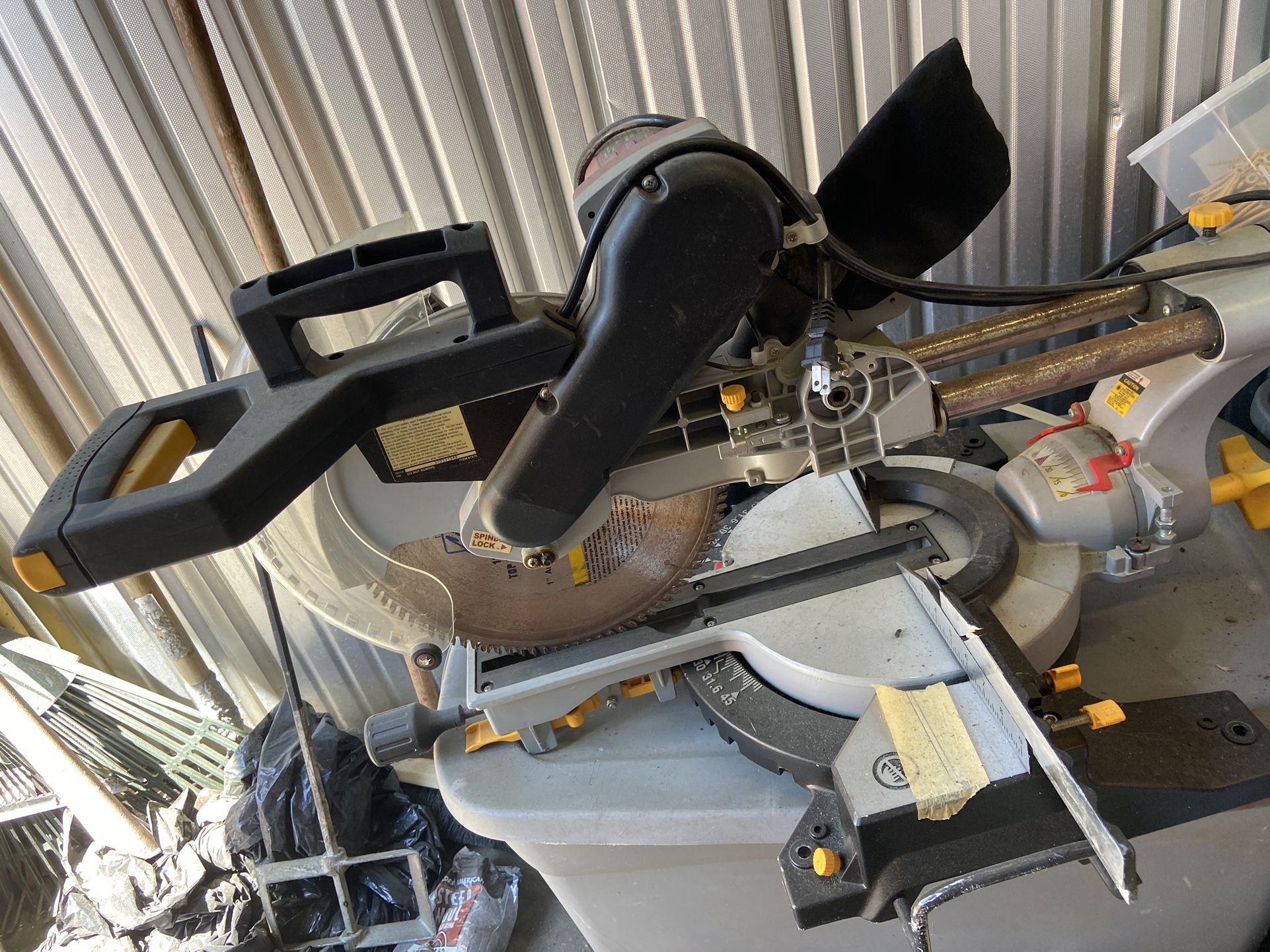 Sliding Compound Saw 12in  - Chicago Electric 