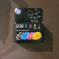 HP 936 Black/Cyan/Magenta/Yellow Standard Yield Ink Cartridges