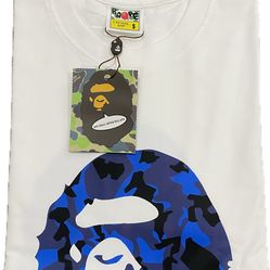 A BATHING APE Blue Tshirt all sizes available