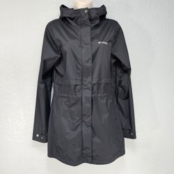 Columbia "Shine Struck II" Omni-Tech Waterproof Vented Rain Jacket Women's Sz M