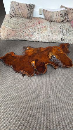Live edge table