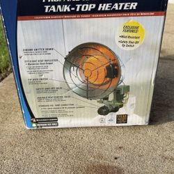 Propane Radiant Tank- Top Heater