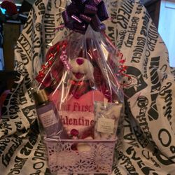 Victoria Secret Bundle Bear Valentine’s Day Basket 