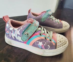 Skechers Twinkle Toes shoes - Twinkle Sparks - Unicorn Charmed shoes - Size 13