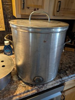 12 1/2 Gal Stainless Steamer/ Stock Pot