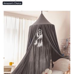 Grey Girls Bed Canopy