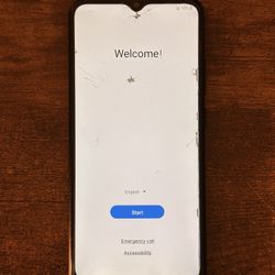 Samsung Galaxy A02s – Works – Cracked Screen – Cheap Android