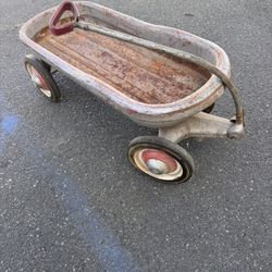 Metal Vintage Wagon 
