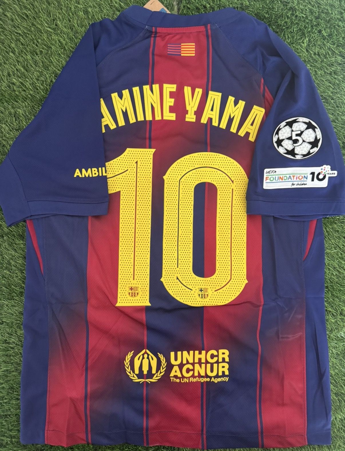 Lamine Yamal Barcelona Jersey