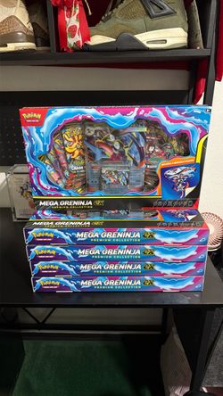 Pokemon Mega Greninja ex Premium Collection Box