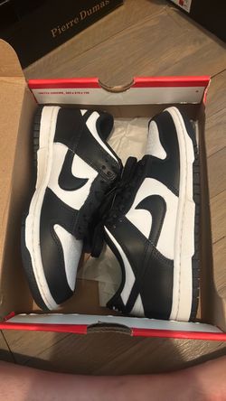 BLACK NIKE DUNKS - 5Y/6.5 WOMEN