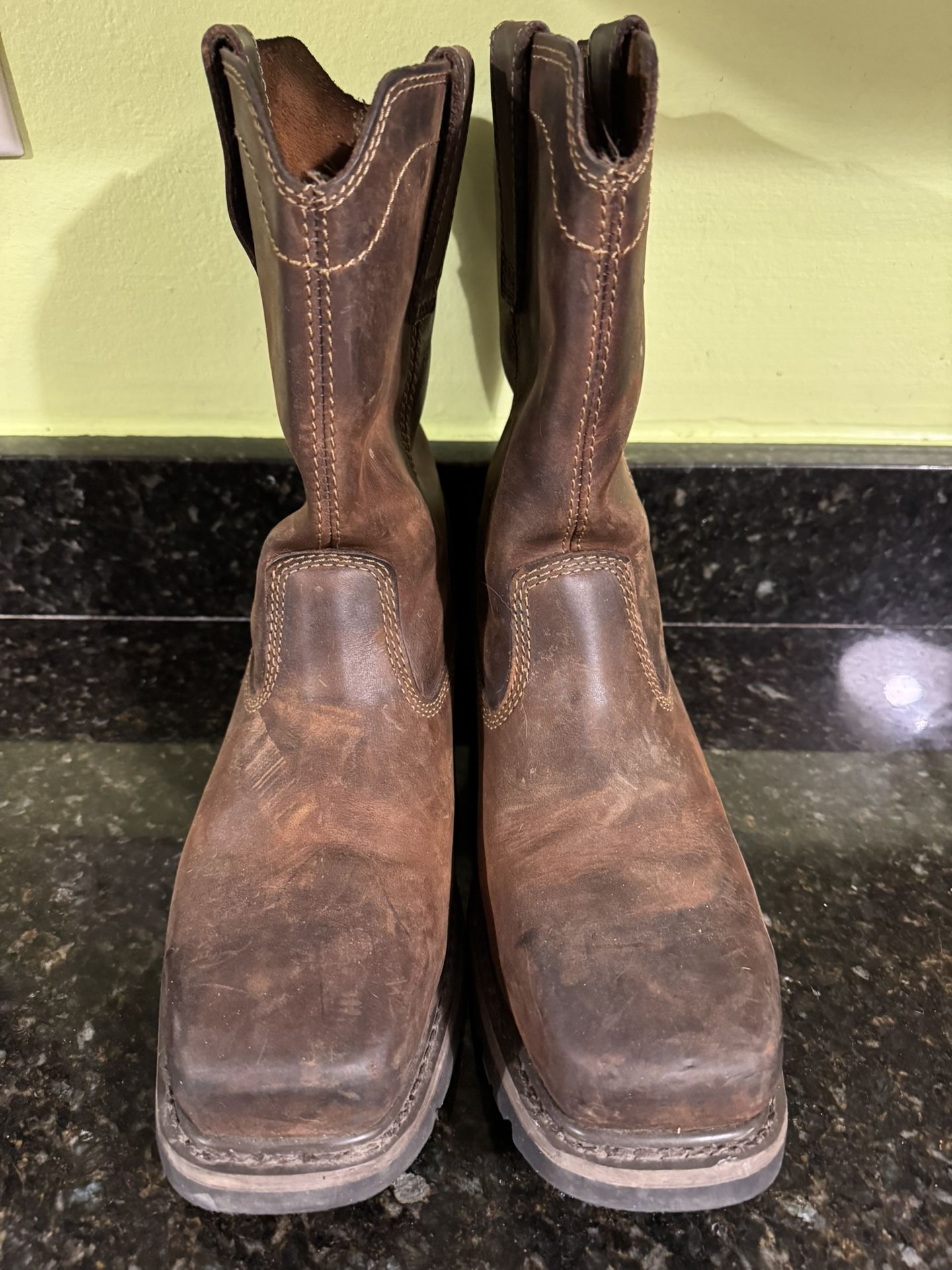 Caterpillar Western Style Cowboy Boots Like New