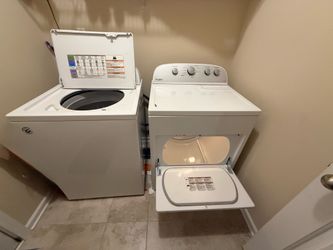 Whirlpool washer & dryer