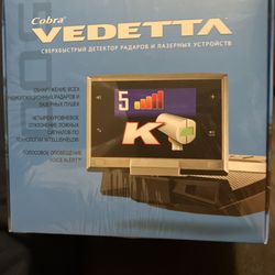 Cobra Vedetta Radar Detector For Cars