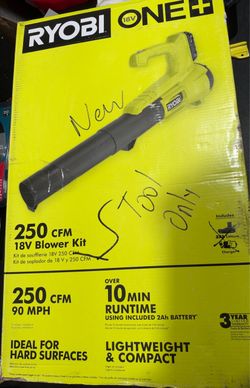 Ryobi 18V ONE+ 250 CFM Cordless Blower