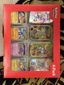 Sam’s Club Exclusive Pokemon 151 4 Packs Tins