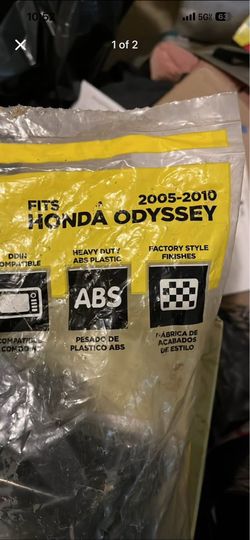 Honda Odyssey radio installation