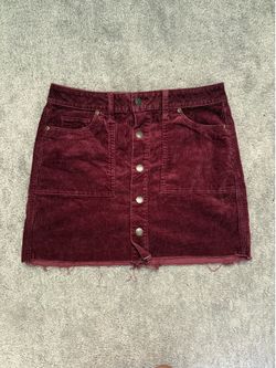 Corduroy Skirt