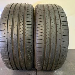 V687  275 40 22 107Y   Pirelli Pzero  2 Used Tires 80% Life  