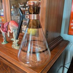 Vintage Mid Century Atomic Space Age Coffee Carafe , Decanter