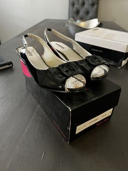 Black low heels