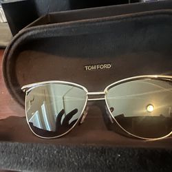 Tom Ford Veronica TF684 TF 684 28G Gold/Brown Sunglasses 58-14-140