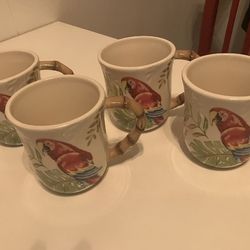 Pier 1 Parrot Mugs (8 Mugs)$35 for all