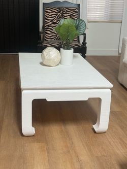 Serena & Lily White Coffee Table