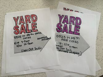 Yard sale