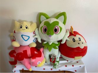 POKEMON PLUSH LOT - EXTRA LARGE SIZE
