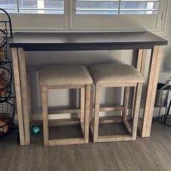 Dinette set with Extendable Table Top
