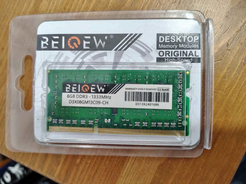 8 GB DDR 3 Laptop RAM