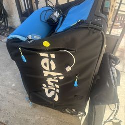 SlingerTennis Ball Machine With Oscillator And Remote